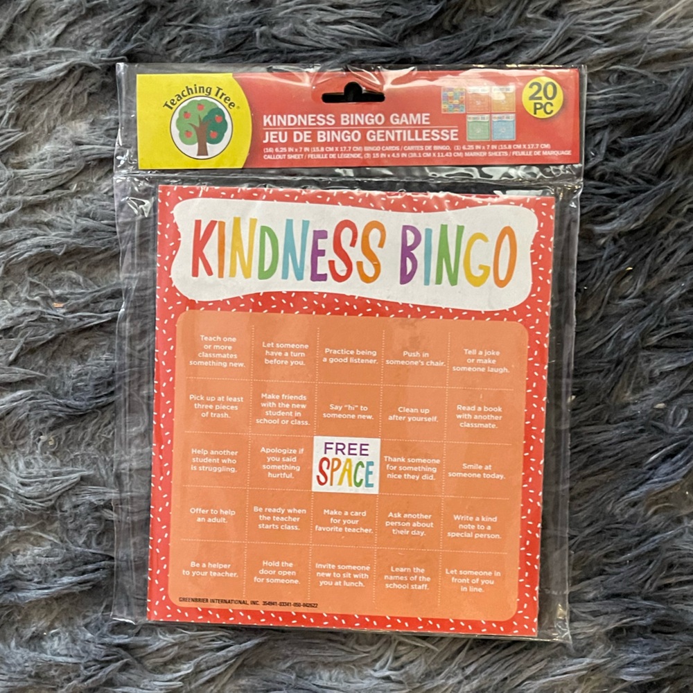 Red and Orange Party Favors Confetti Game